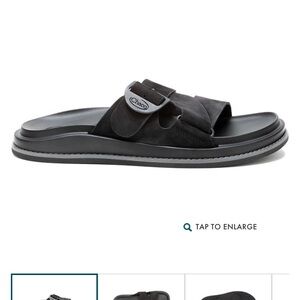 Chaco Women’s Black Slide Sandals - Townes Slide